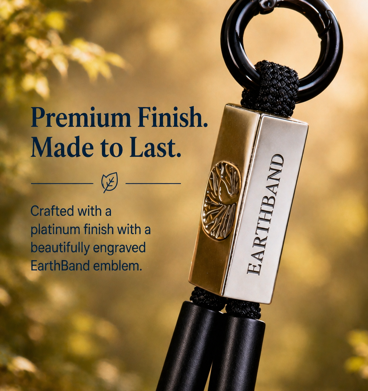 Classic Black Calming Pet Tag